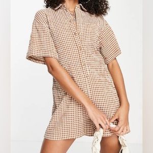 Top shop gingham romper